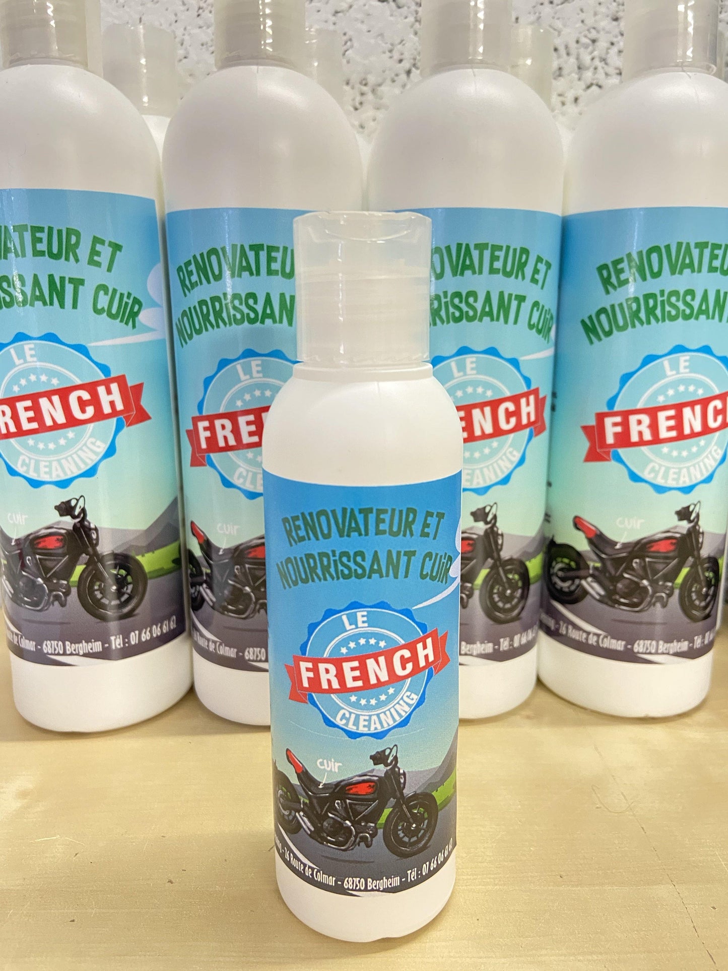 Crème raviveuse et nourrissante Cuir Produit raviveur de cuir Le French Cleaning