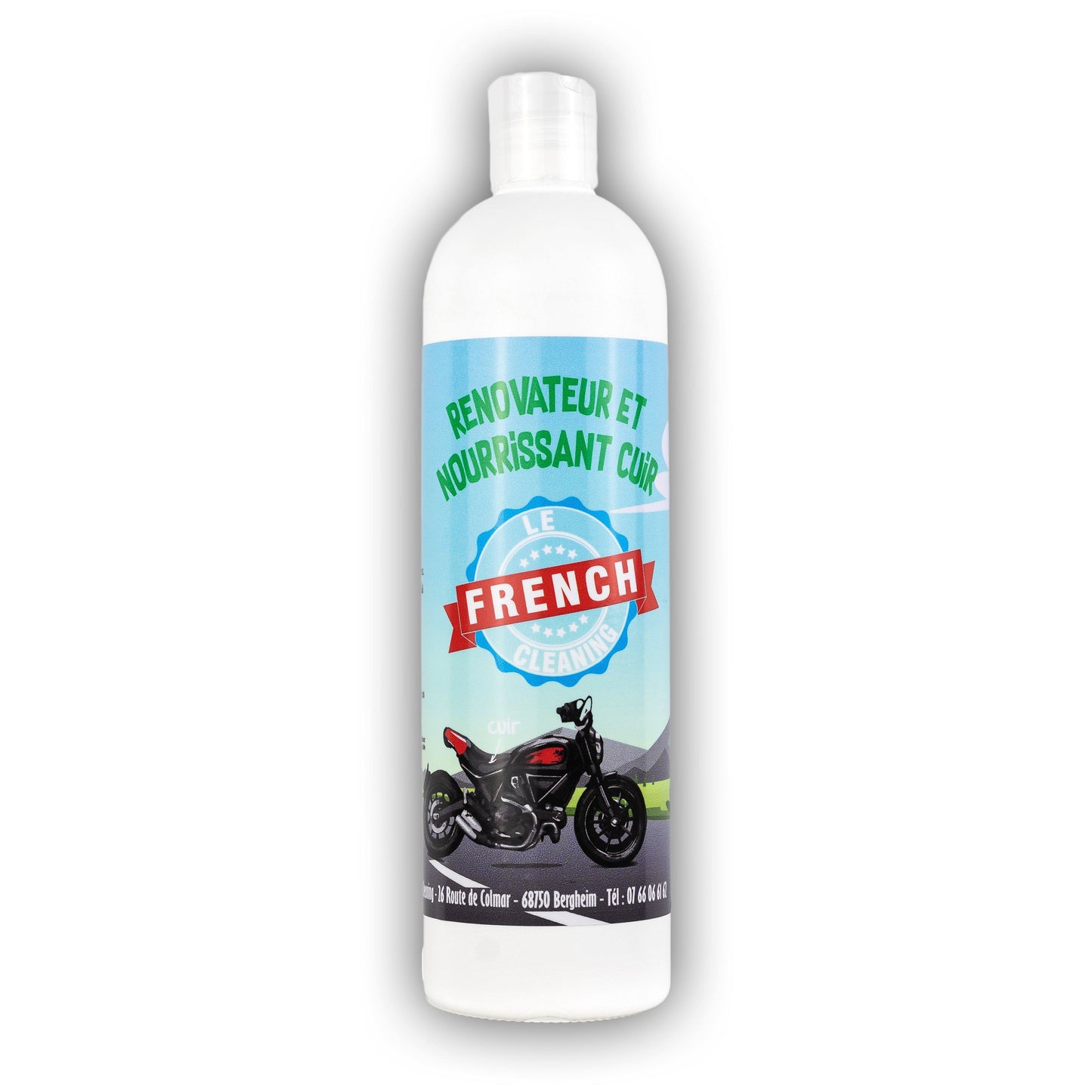 Crème raviveuse et nourrissante Cuir Produit raviveur de cuir Le French Cleaning
