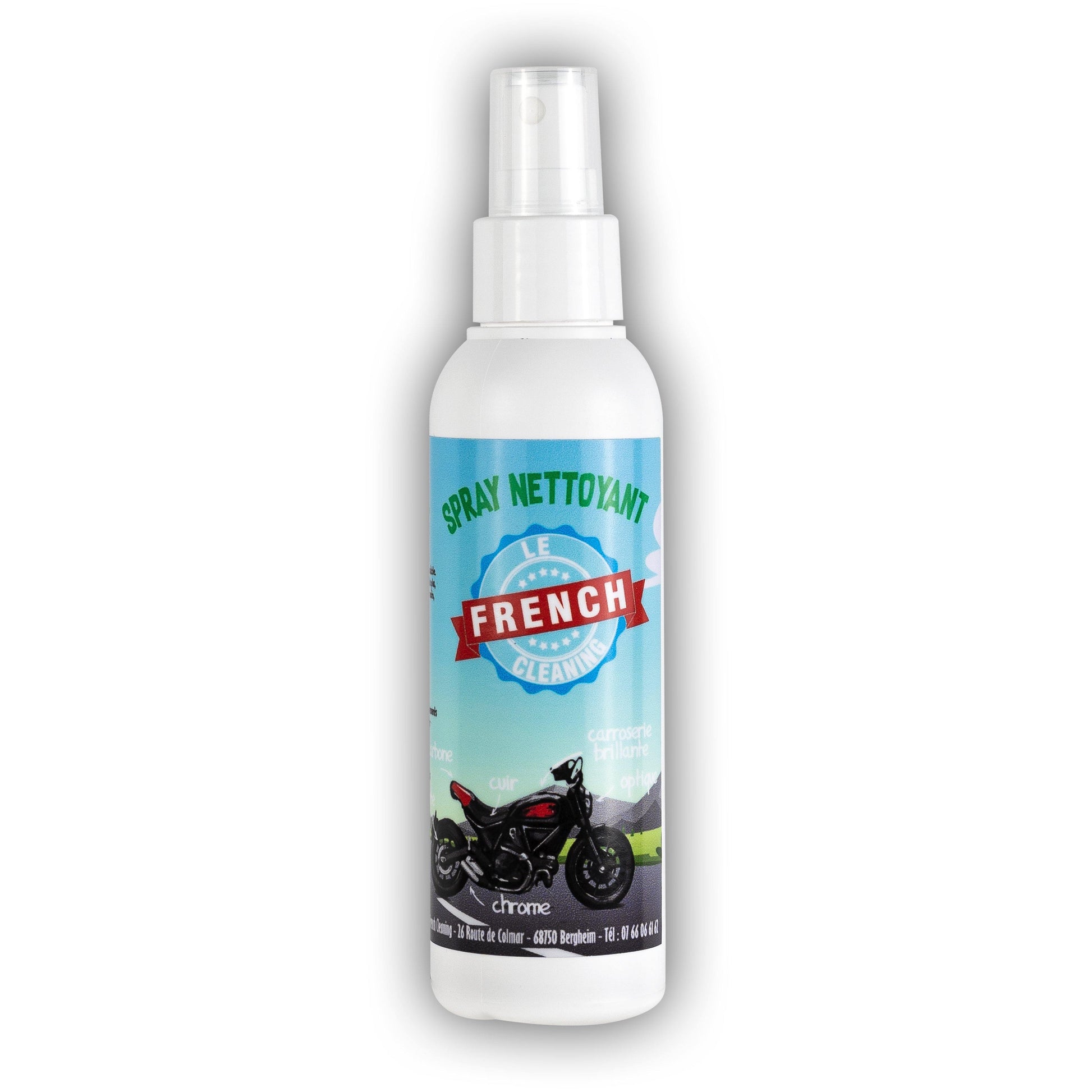Le French Cleaning  Spray nettoyant moto naturel